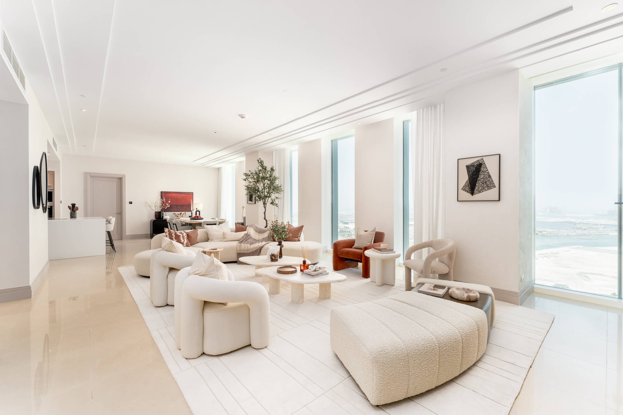 Pictured: Show Apartment Designed by MWM Studio